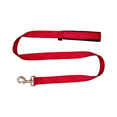 Οδηγός Σκύλου Single Layer Leash με Νεοπρένιο Λαβή Κόκκινο Μ 2x120cm