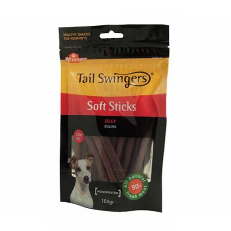 Pet-Interest Tail Swingers Soft Sticks Μοσχάρι 100g