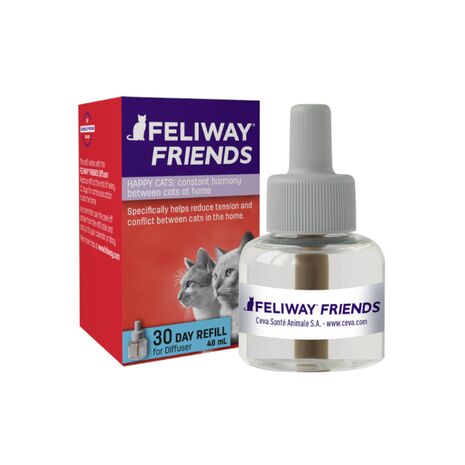 Feliway  Ανταλλακτική Φιάλη Ηρεμιστικό Χώρου 50-70 m2 Friends Happy Cats