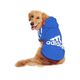 Φούτερ με Κουκούλα Adidog για Σκύλο Μπλε